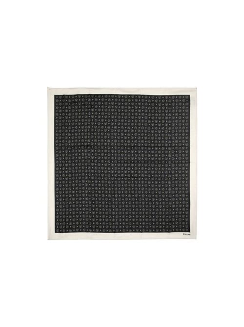 foulard donna nero avorio POLLINI | TE7900PP04Q80/00C